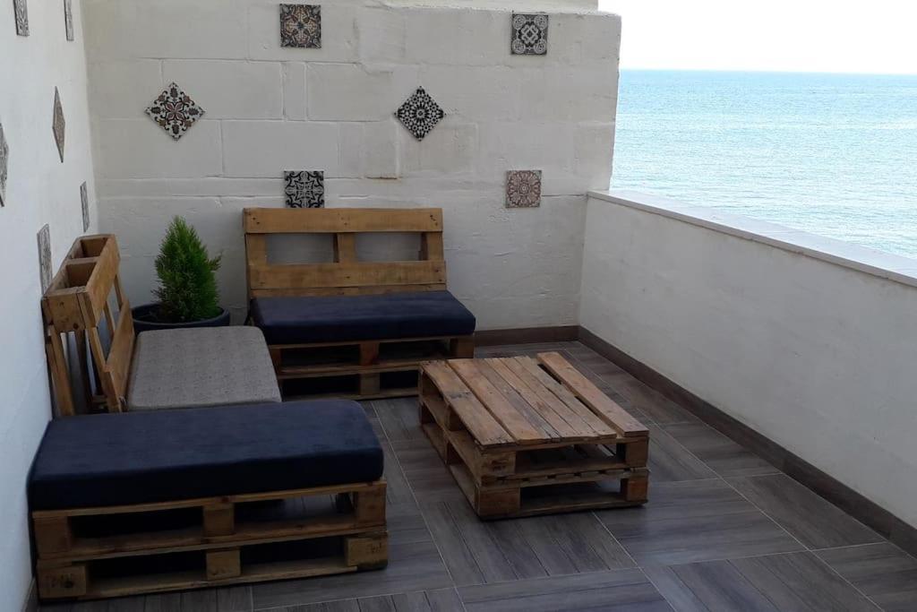 Serenity Sea-View Maisonette Marsalforn Exterior foto