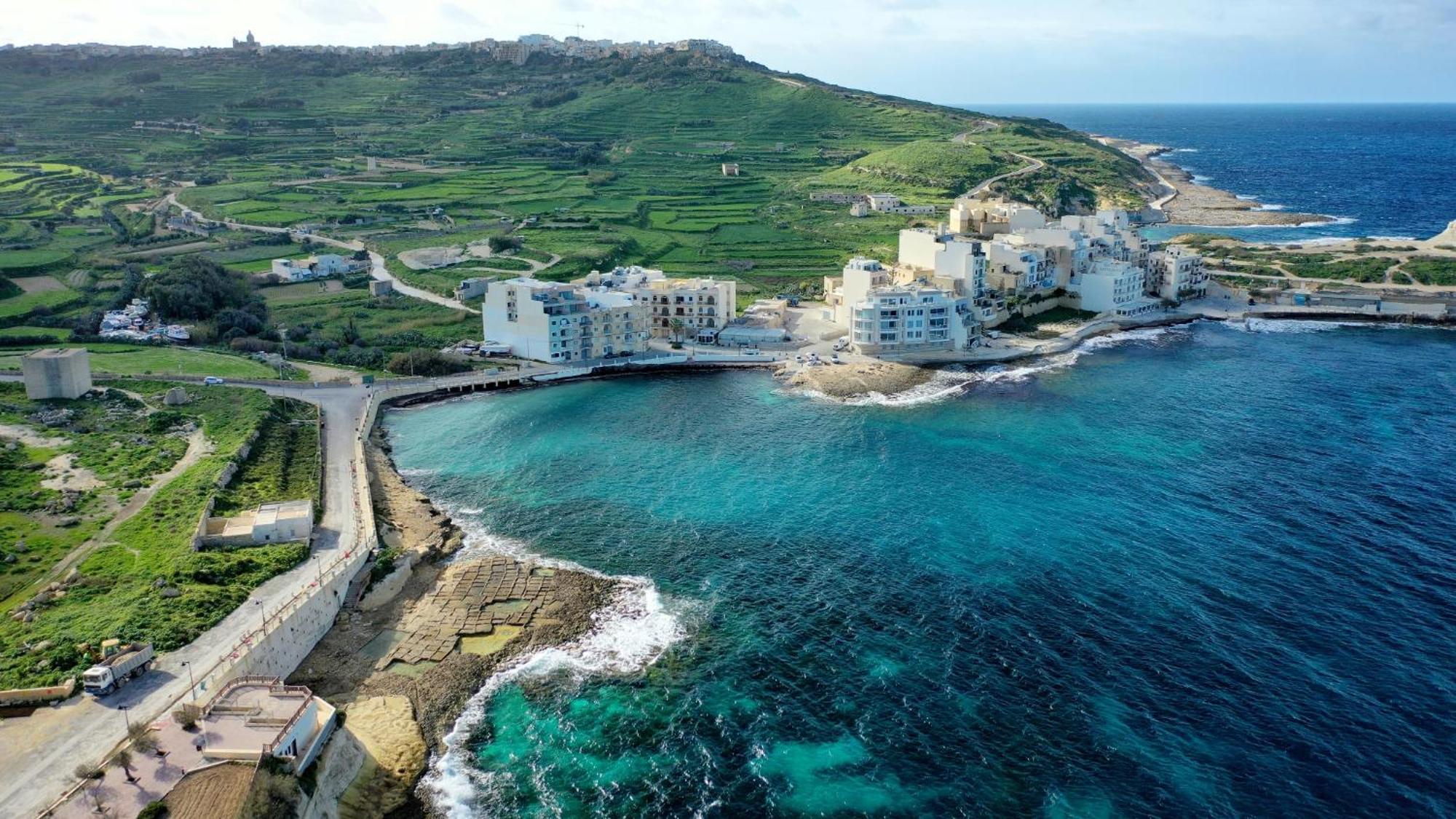 Serenity Sea-View Maisonette Marsalforn Exterior foto