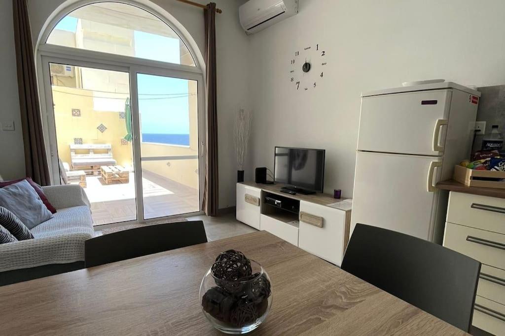 Serenity Sea-View Maisonette Marsalforn Exterior foto